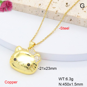 TN6001178vail-L002  Fashion Copper Necklaces