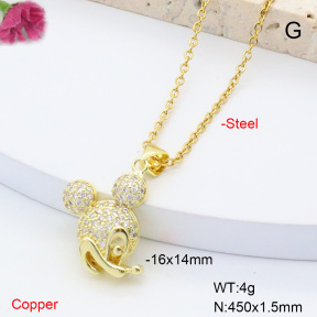 TN6001179aajl-L002  Fashion Copper Necklaces