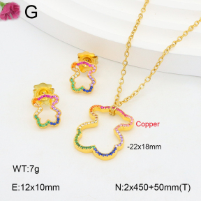 TS2001274vina-J82  Fashion Copper Bear Sets