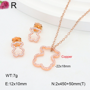 TS2001278vina-J82  Fashion Copper Bear Sets
