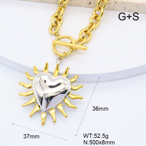 GEN002067ahlv-066  18K PVD,Handmade Polished  Stainless Steel Necklace  BC25070214N-PS    nostock