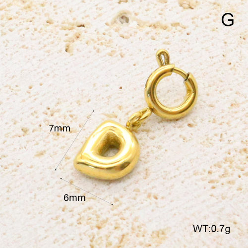 GEP000033aajo-066  18K PVD,Handmade Polished  Stainless Steel Pendant  BC24070889-D  nostock