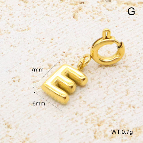 GEP000034aajo-066  18K PVD,Handmade Polished  Stainless Steel Pendant  BC24070889-E  nostock