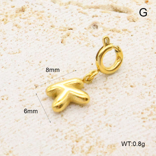 GEP000040aajo-066  18K PVD,Handmade Polished  Stainless Steel Pendant  BC24070889-K  nostock