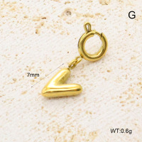 GEP000051aajo-066  18K PVD,Handmade Polished  Stainless Steel Pendant  BC24070889-V  nostock
