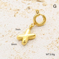 GEP000053aajo-066  18K PVD,Handmade Polished  Stainless Steel Pendant  BC24070889-X  nostock