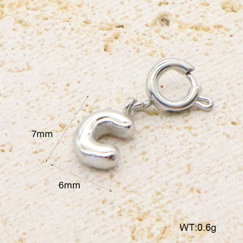 GEP000058vajj-066  Handmade Polished  Stainless Steel Pendant  BC24070889P-S-C  nostock
