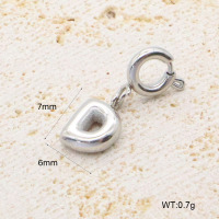 GEP000059vajj-066  Handmade Polished  Stainless Steel Pendant  BC24070889P-S-D  nostock