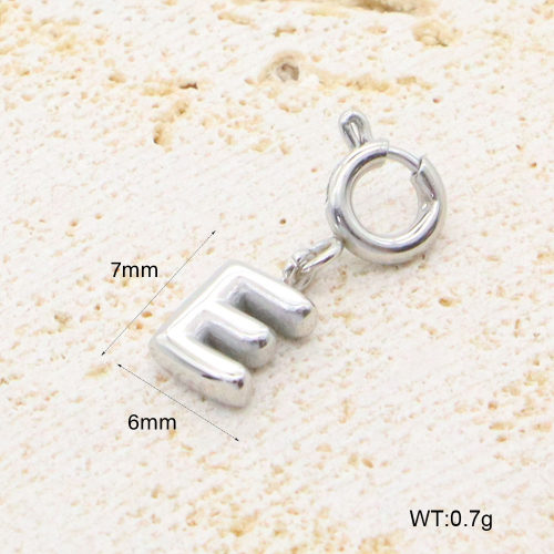 GEP000060vajj-066  Handmade Polished  Stainless Steel Pendant  BC24070889P-S-E  nostock
