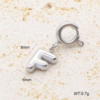 GEP000061vajj-066  Handmade Polished  Stainless Steel Pendant  BC24070889P-S-F  nostock