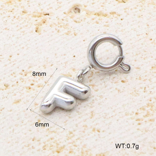 GEP000061vajj-066  Handmade Polished  Stainless Steel Pendant  BC24070889P-S-F  nostock