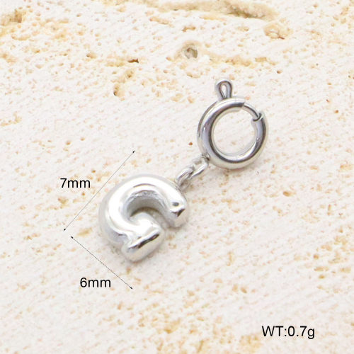 GEP000062vajj-066  Handmade Polished  Stainless Steel Pendant  BC24070889P-S-G  nostock