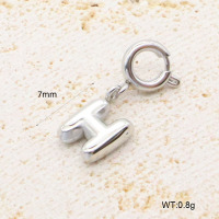 GEP000063vajj-066  Handmade Polished  Stainless Steel Pendant  BC24070889P-S-H  nostock