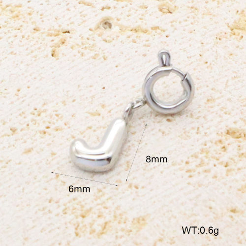 GEP000065vajj-066  Handmade Polished  Stainless Steel Pendant  BC24070889P-S-J  nostock