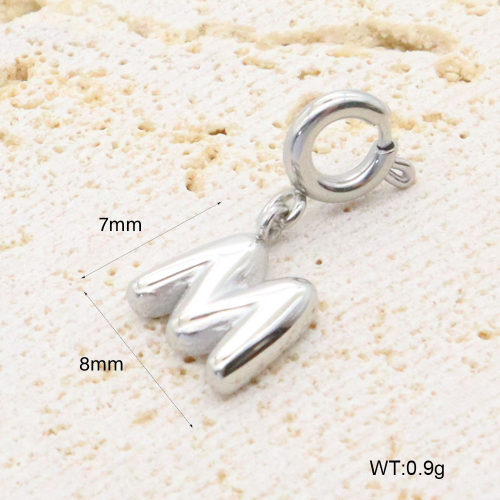 GEP000068vajj-066  Handmade Polished  Stainless Steel Pendant  BC24070889P-S-M  nostock