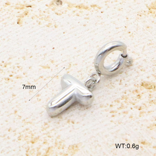 GEP000075vajj-066  Handmade Polished  Stainless Steel Pendant  BC24070889P-S-T  nostock