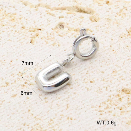 GEP000076vajj-066  Handmade Polished  Stainless Steel Pendant  BC24070889P-S-U  nostock