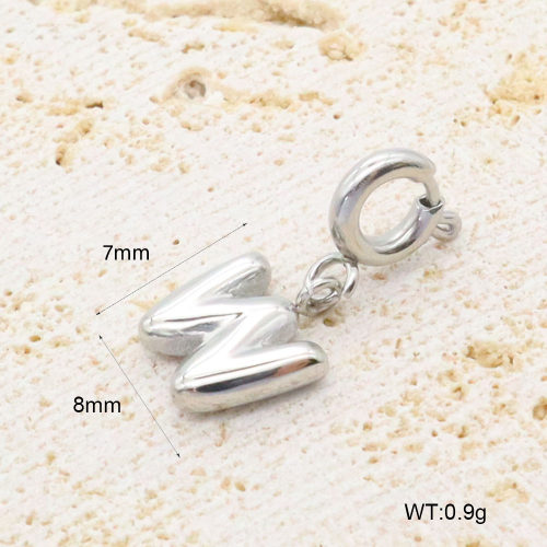 GEP000078vajj-066  Handmade Polished  Stainless Steel Pendant  BC24070889P-S-W  nostock