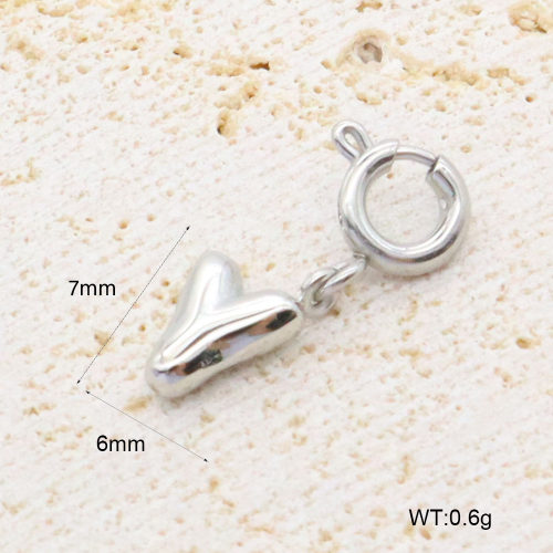 GEP000080vajj-066  Handmade Polished  Stainless Steel Pendant  BC24070889P-S-Y  nostock