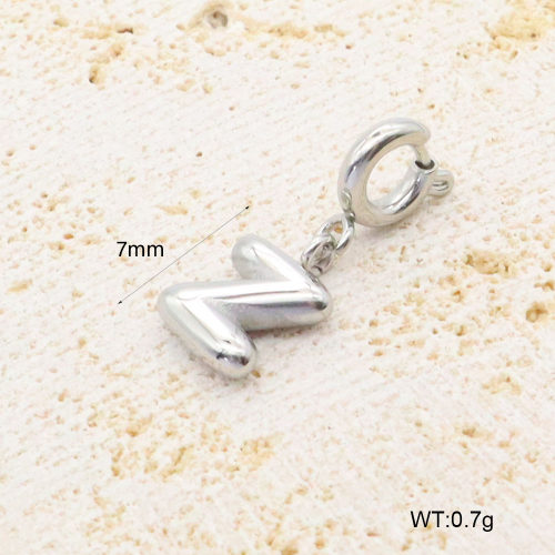 GEP000081vajj-066  Handmade Polished  Stainless Steel Pendant  BC24070889P-S-Z  nostock
