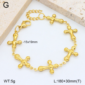 2B2003959bbov-641  Stainless Steel Bracelet