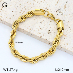 2B2003979bbml-641  Stainless Steel Bracelet