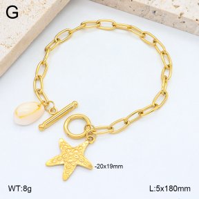 2B3003828bhia-669  Stainless Steel Bracelet