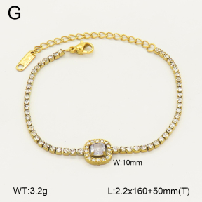 2B4004740bhva-393  Stainless Steel Bracelet