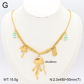 2N4004007ahjb-669  Stainless Steel Necklace