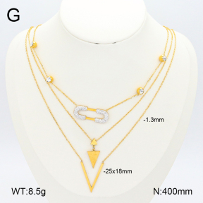 2N4004023bbov-696  Stainless Steel Necklace
