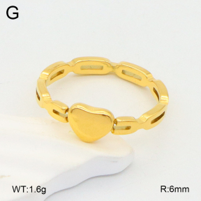 2R2001716bbov-617  6-9#  Stainless Steel Ring