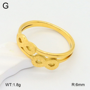 2R2001723bbov-617  6-9#  Stainless Steel Ring