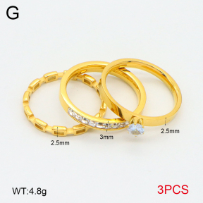 2R4001644vhha-617  6-9#  Stainless Steel Ring