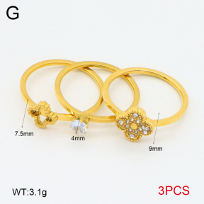 2R4001647vbpb-617  5-9#  Stainless Steel Ring