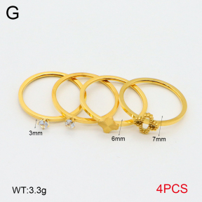 2R4001649bhva-617  5-9#  Stainless Steel Ring