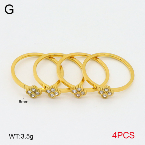 2R4001651vhha-617  5-9#  Stainless Steel Ring
