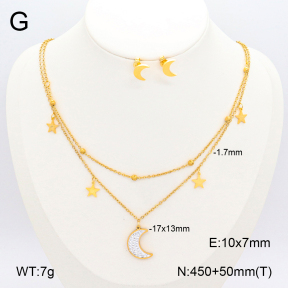2S0010957bbov-696  Stainless Steel Necklace