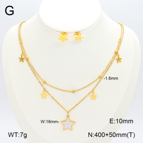2S0010959bbov-696  Stainless Steel Necklace