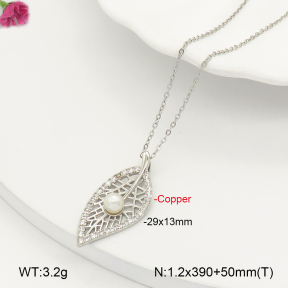 F2N300305bbov-J183  Fashion Copper Necklace