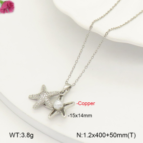 F2N300308bbov-J183  Fashion Copper Necklace