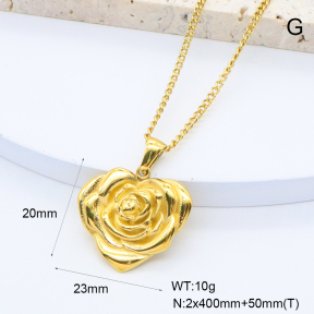 GEN002042vbpb-066  18K PVD,Handmade Polished  Stainless Steel Necklace  BC25020004N