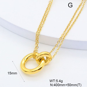 GEN002070bhva-066  18K PVD,Handmade Polished  Stainless Steel Necklace  BC25070215N-1