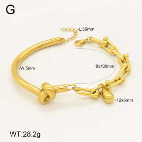 2B2003997bhia-434  Stainless Steel Bracelet
