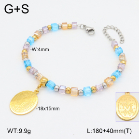 2B4004786vbnb-350  Stainless Steel Bracelet