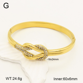 2BA402137bhia-434  Stainless Steel Bangle