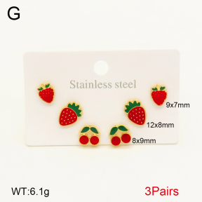 2E3003350vbnl-434  Stainless Steel Earrings