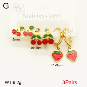 2E3003353abol-434  Stainless Steel Earrings