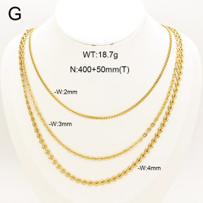 2N2005656bhbl-434  Stainless Steel Necklace