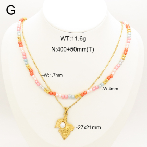 2N3002520abol-434  Stainless Steel Necklace