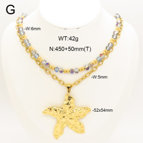 2N4004034bvpl-434  Stainless Steel Necklace